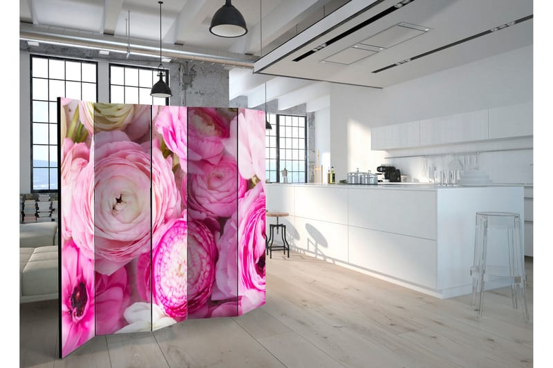 Rumsavdelare Ranunculus Flowers II 225x172 cm - Artgeist sp. z o. o. - Inredning & dekor - Dekor & inredningsdetaljer - Rumsavdelare