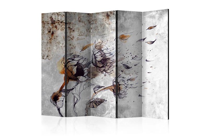 Rumsavdelare - Recall sunflowers II 225x172, Artgeist sp. z o. o.