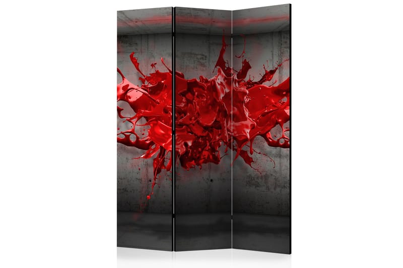 Rumsavdelare Red Ink Blot 135x172, Artgeist sp. z o. o.