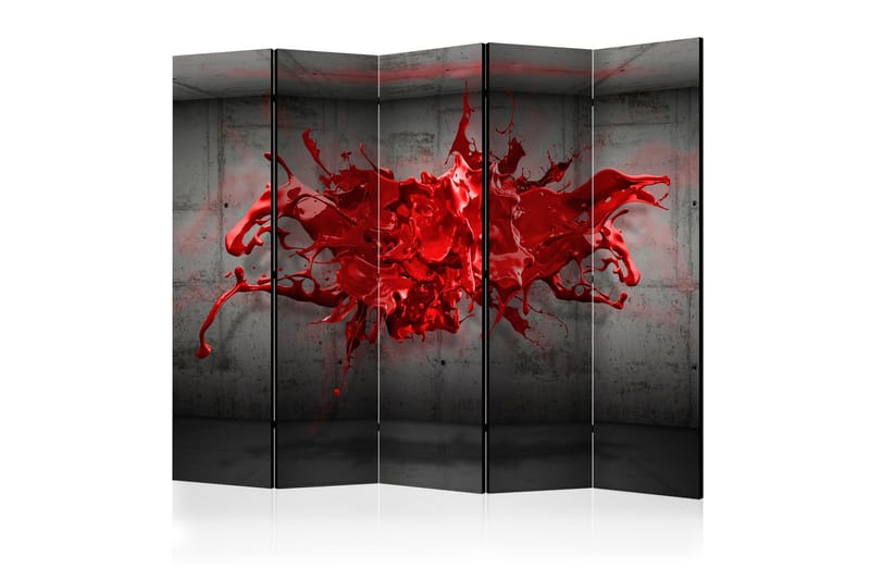Rumsavdelare Red Ink Blot 225x172, Artgeist sp. z o. o.