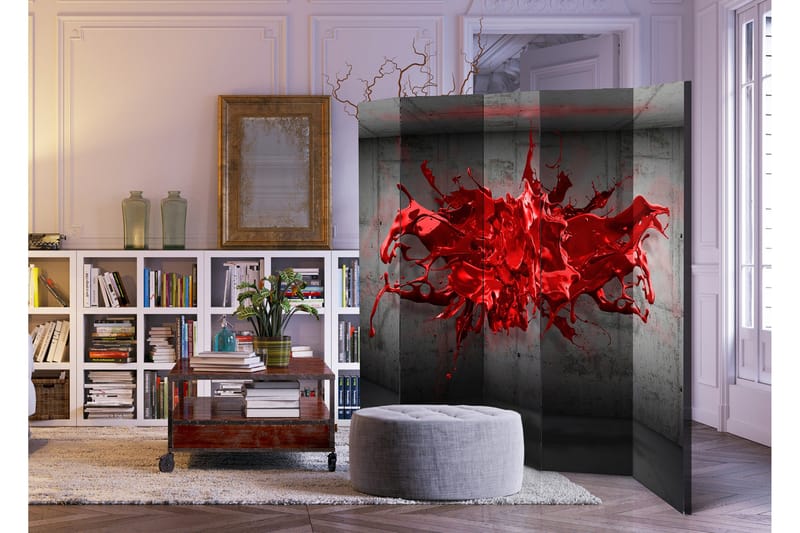Rumsavdelare Red Ink Blot 225x172 - Artgeist sp. z o. o. - Inredning & dekor - Dekor & inredningsdetaljer - Rumsavdelare