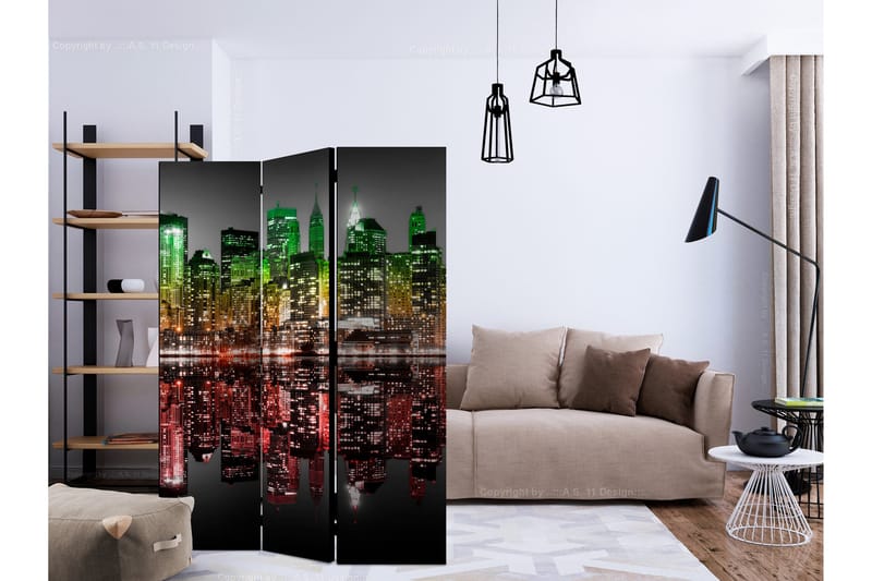 Rumsavdelare Reggae - New York 135x172 cm - Artgeist sp. z o. o. - Inredning & dekor - Dekor & inredningsdetaljer - Rumsavdelare