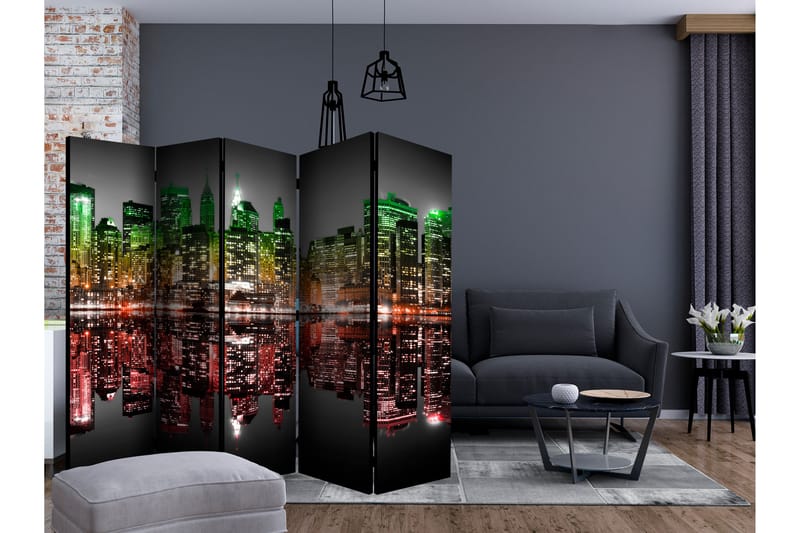 RUMSAVDELARE Reggae - New York II 225x172 cm - Artgeist sp. z o. o. - Rumsavdelare