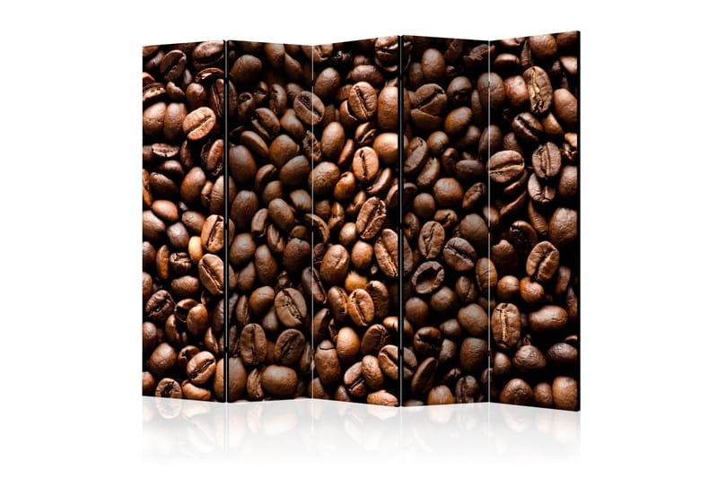 RUMSAVDELARE Roasted Coffee Beans II 225x172 cm - Artgeist sp. z o. o. - Inredning & dekor - Dekor & inredningsdetaljer - Rumsavdelare
