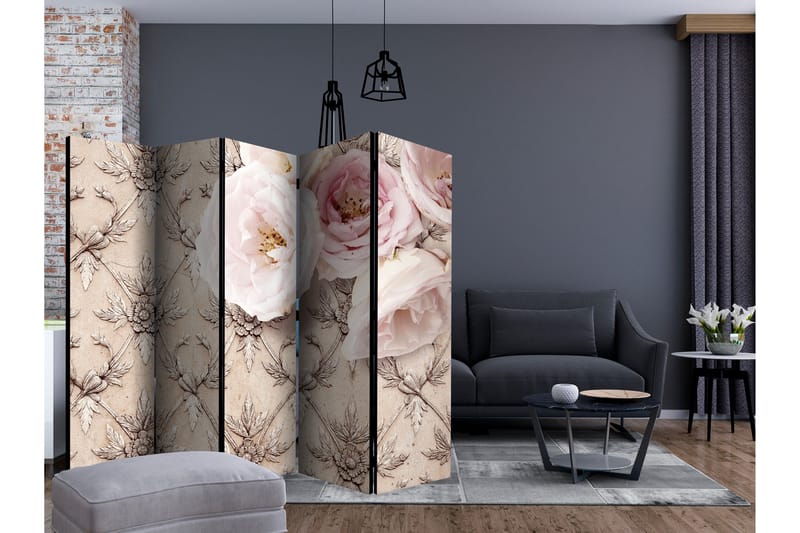 Rumsavdelare - Romantic beige II 225x172 - Artgeist sp. z o. o. - Inredning & dekor - Dekor & inredningsdetaljer - Rumsavdelare
