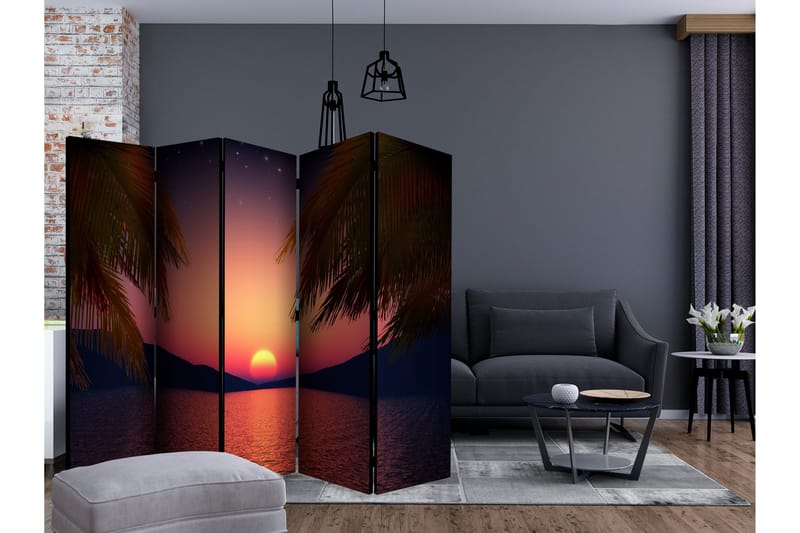 Rumsavdelare - Romantic evening on the beach II 225x172 - Artgeist sp. z o. o. - Inredning & dekor - Dekor & inredningsdetaljer - Rumsavdelare
