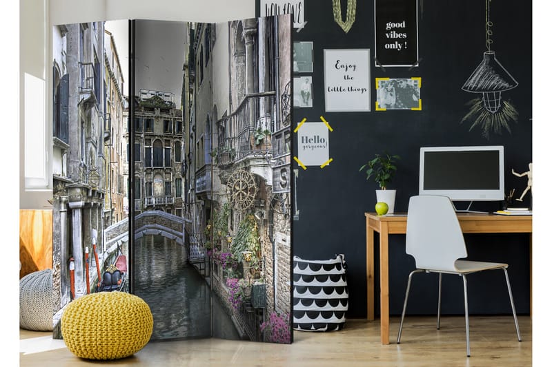 Rumsavdelare Romantic Venice 135x172 - Artgeist sp. z o. o. - Inredning & dekor - Dekor & inredningsdetaljer - Rumsavdelare