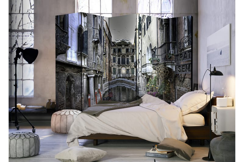 Rumsavdelare Romantic Venice 225x172 - Artgeist sp. z o. o. - Inredning & dekor - Dekor & inredningsdetaljer - Rumsavdelare