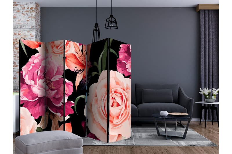 Rumsavdelare - Roses of Love II 225x172 - Artgeist sp. z o. o. - Inredning & dekor - Dekor & inredningsdetaljer - Rumsavdelare