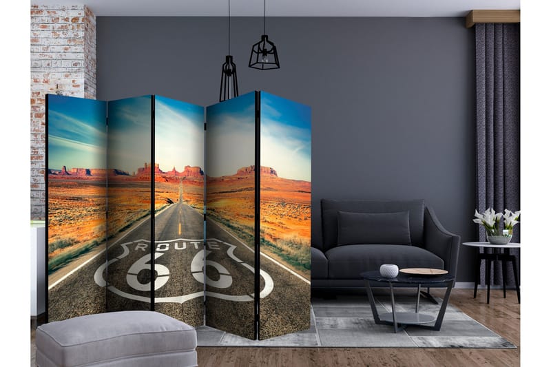 Rumsavdelare - Route 66 II 225x172 - Artgeist sp. z o. o. - Inredning & dekor - Dekor & inredningsdetaljer - Rumsavdelare