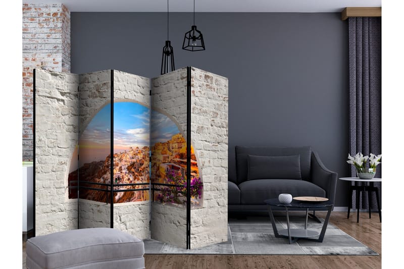 Rumsavdelare - Santorini II 225x172 - Artgeist sp. z o. o. - Inredning & dekor - Dekor & inredningsdetaljer - Rumsavdelare