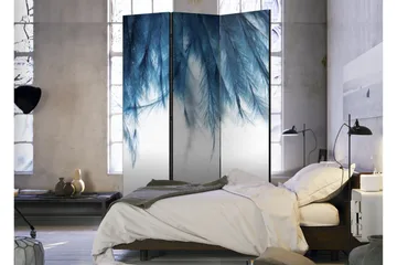 Rumsavdelare Sapphire Feathers 135x172 - Artgeist sp. z o. o. - Inredning & dekor - Dekor & inredningsdetaljer - Rumsavdelare