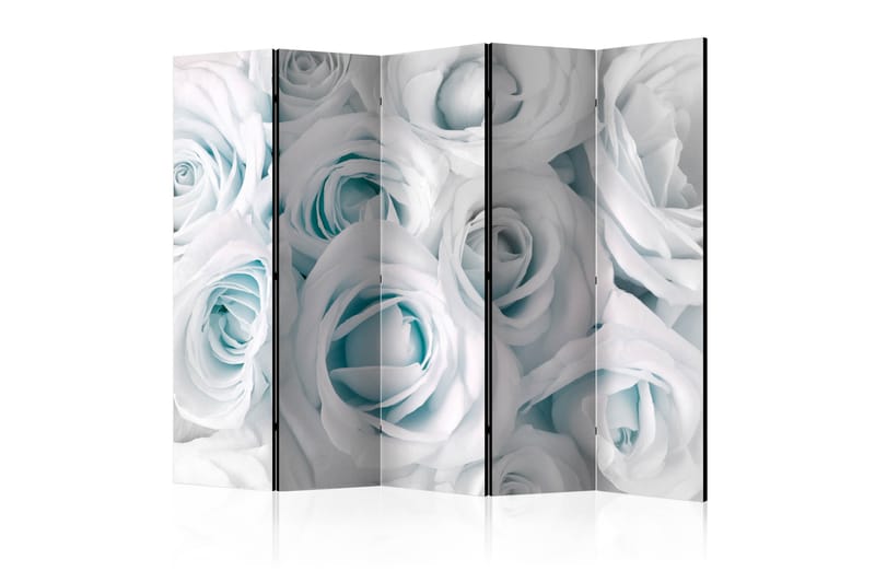 RUMSAVDELARE Satin Rose Turquoise II 225x172 cm - Artgeist sp. z o. o. - Inredning & dekor - Dekor & inredningsdetaljer - Rumsavdelare