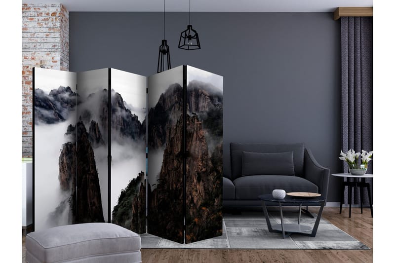 Rumsavdelare - Sea of clouds in Huangshan Mountain25x172 - Artgeist sp. z o. o. - Inredning & dekor - Dekor & inredningsdetaljer - Rumsavdelare