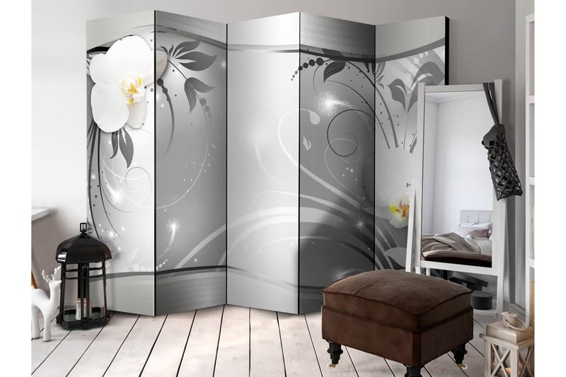 RUMSAVDELARE Silver Abstract 225x172 - Artgeist sp. z o. o. - Inredning & dekor - Dekor & inredningsdetaljer - Rumsavdelare