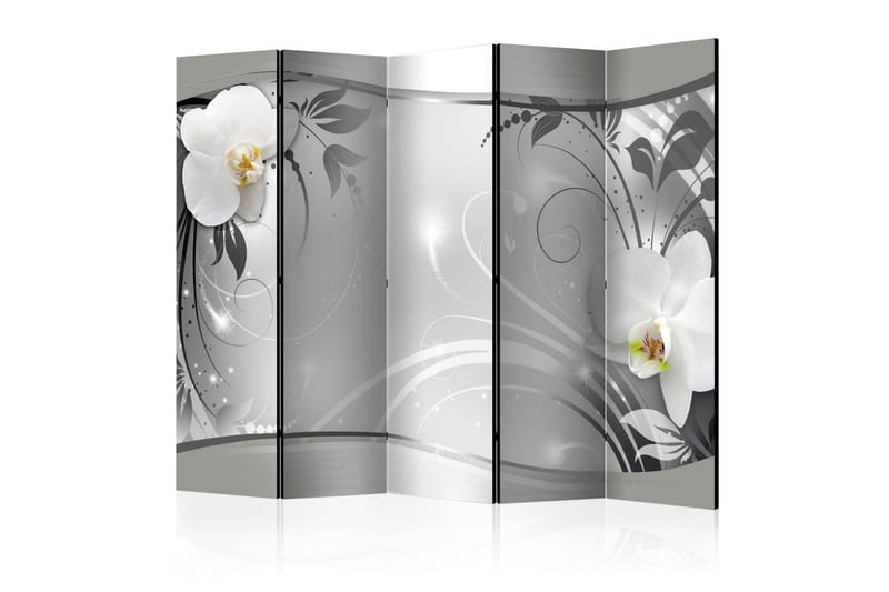 Rumsavdelare Silver Abstract 225x172, Artgeist sp. z o. o.