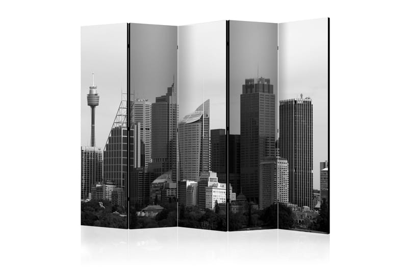 RUMSAVDELARE Skyscrapers in Sydney II 225x172 cm - Artgeist sp. z o. o. - Rumsavdelare
