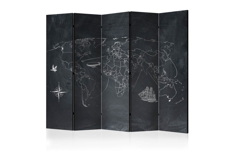 Rumsavdelare - Small travel. Large travel II 225x172, Artgeist sp. z o. o.