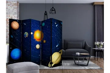 Rumsavdelare - Solar system II 225x172 - Artgeist sp. z o. o. - Inredning & dekor - Dekor & inredningsdetaljer - Rumsavdelare