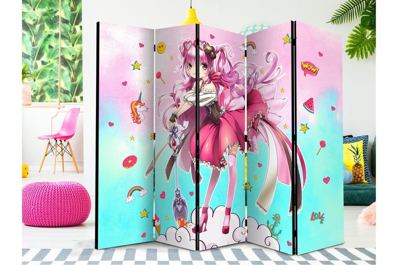 Rumsavdelare Sorceress Miko II 225x172 cm, Artgeist sp. z o. o.