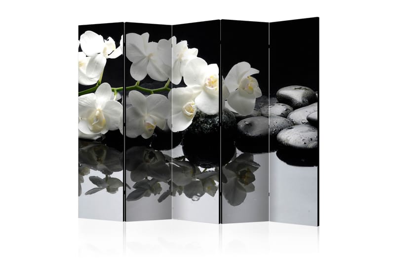 RUMSAVDELARE Spa, Stones and Orchid II 225x172 cm - Artgeist sp. z o. o. - Inredning & dekor - Dekor & inredningsdetaljer - Rumsavdelare