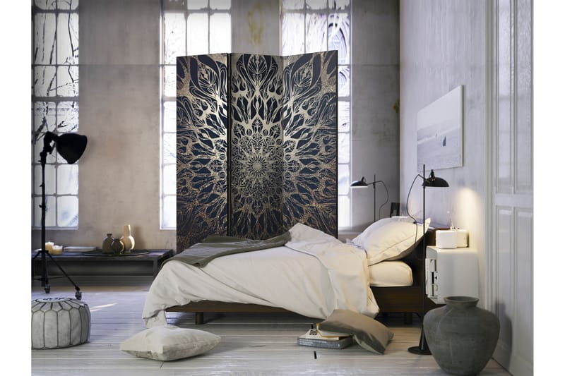 RUMSAVDELARE Spider Web Brown 135x172 - Artgeist sp. z o. o. - Inredning & dekor - Dekor & inredningsdetaljer - Rumsavdelare