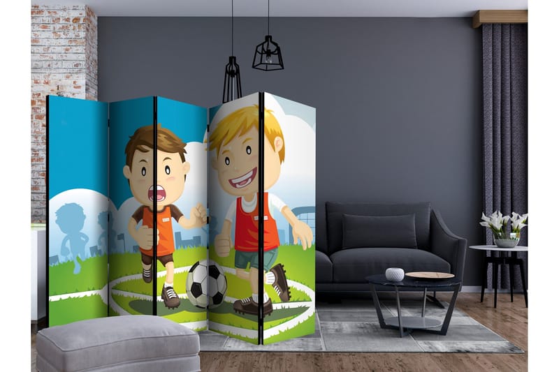 Rumsavdelare - Sports ground II 225x172 - Artgeist sp. z o. o. - Inredning & dekor - Dekor & inredningsdetaljer - Rumsavdelare