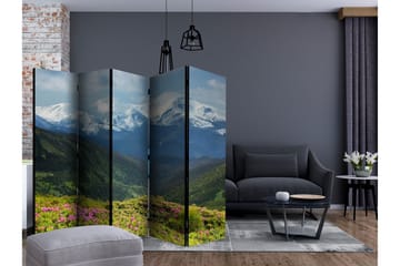 Rumsavdelare - Spring mountain landscape II 225x172 - Artgeist sp. z o. o. - Inredning & dekor - Dekor & inredningsdetaljer - Rumsavdelare
