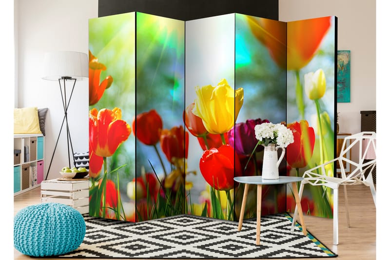 RUMSAVDELARE Spring Tulips II 225x172 cm - Artgeist sp. z o. o. - Inredning & dekor - Dekor & inredningsdetaljer - Rumsavdelare