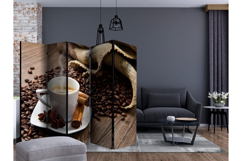 Rumsavdelare - Star anise coffee II 225x172 - Artgeist sp. z o. o. - Inredning & dekor - Dekor & inredningsdetaljer - Rumsavdelare