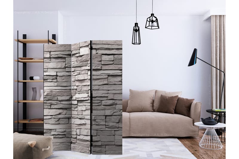 Rumsavdelare - Stony Elegance 135x172 - Artgeist sp. z o. o. - Inredning & dekor - Dekor & inredningsdetaljer - Rumsavdelare