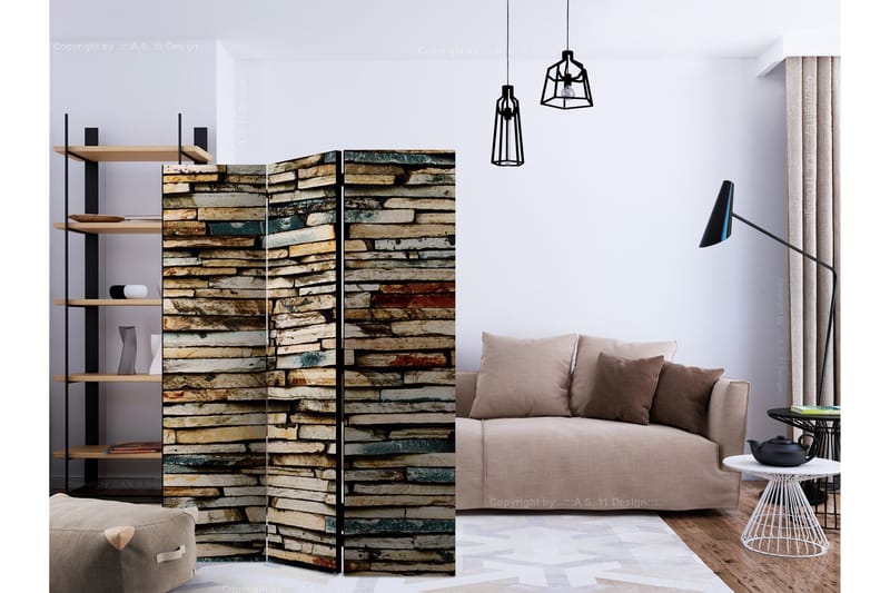 Rumsavdelare - Stony Harmony 135x172 - Artgeist sp. z o. o. - Inredning & dekor - Dekor & inredningsdetaljer - Rumsavdelare