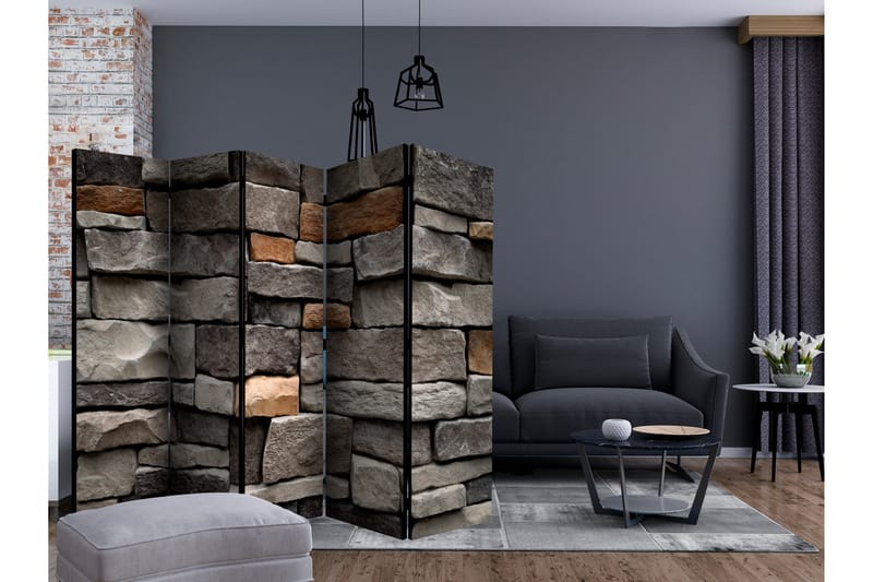 Rumsavdelare - Stony Stronghold II 225x172 - Artgeist sp. z o. o. - Inredning & dekor - Dekor & inredningsdetaljer - Rumsavdelare
