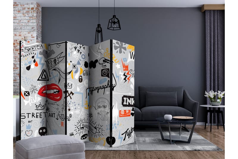 RUMSAVDELARE Stream of Thought II 225x172 cm - Artgeist sp. z o. o. - Inredning & dekor - Dekor & inredningsdetaljer - Rumsavdelare