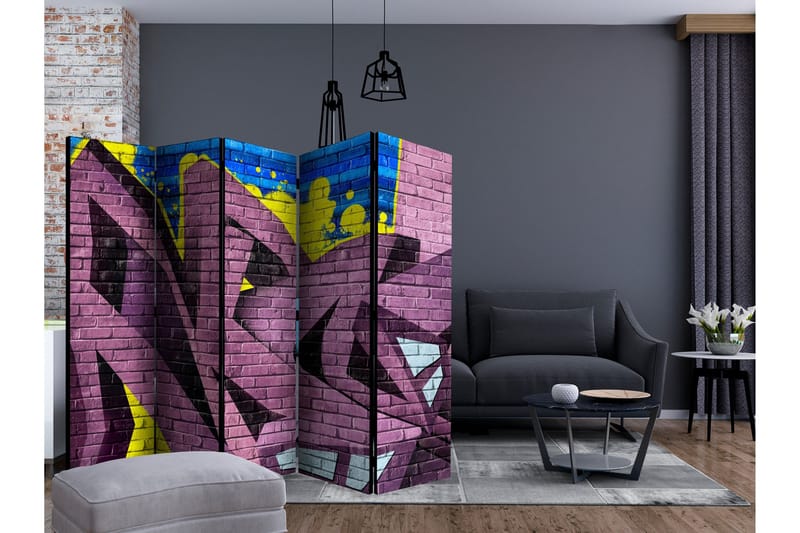 Rumsavdelare - Street art - graffiti II 225x172 - Artgeist sp. z o. o. - Inredning & dekor - Dekor & inredningsdetaljer - Rumsavdelare