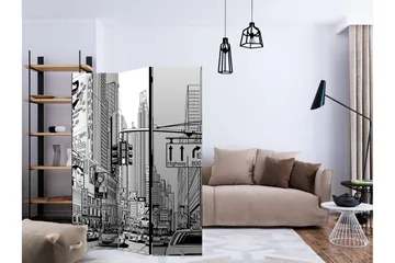 Rumsavdelare - Street in New York city 135x172 - Artgeist sp. z o. o. - Inredning & dekor - Dekor & inredningsdetaljer - Rumsavdelare