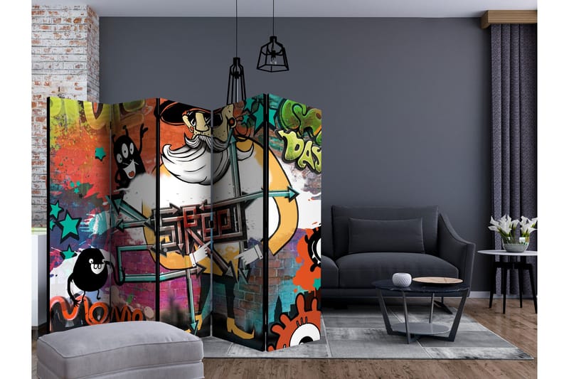 Rumsavdelare - Street movie II 225x172 - Artgeist sp. z o. o. - Inredning & dekor - Dekor & inredningsdetaljer - Rumsavdelare