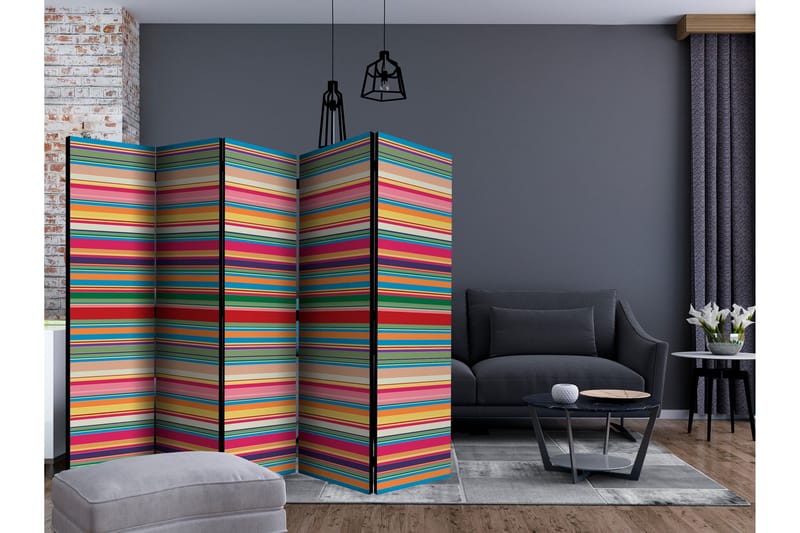 Rumsavdelare Subdued Stripes II 225x172 cm - Artgeist sp. z o. o. - Inredning & dekor - Dekor & inredningsdetaljer - Rumsavdelare