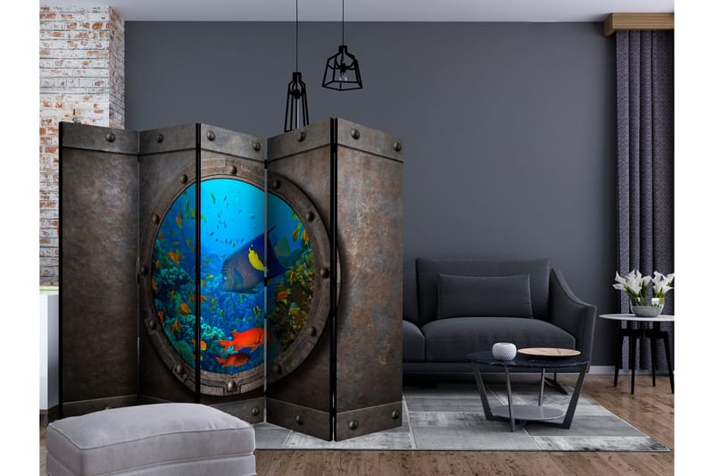 Rumsavdelare - Submarine Window II 225x172 - Artgeist sp. z o. o. - Inredning & dekor - Dekor & inredningsdetaljer - Rumsavdelare