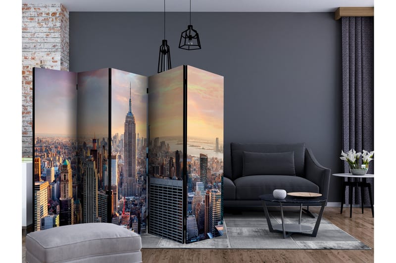 Rumsavdelare - Sunny Metropolis II 225x172 - Artgeist sp. z o. o. - Inredning & dekor - Dekor & inredningsdetaljer - Rumsavdelare