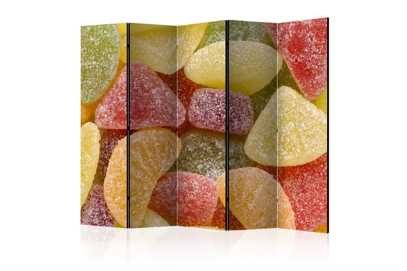 RUMSAVDELARE Tasty Fruit Jellies II 225x172 cm - Artgeist sp. z o. o. - Inredning & dekor - Dekor & inredningsdetaljer - Rumsavdelare