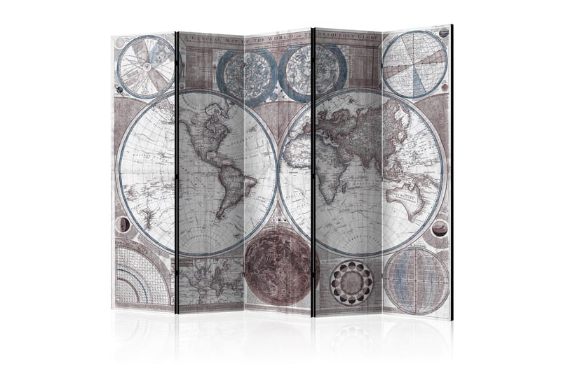 RUMSAVDELARE Terraqueous Globe 225x172 - Artgeist sp. z o. o. - Inredning & dekor - Dekor & inredningsdetaljer - Rumsavdelare