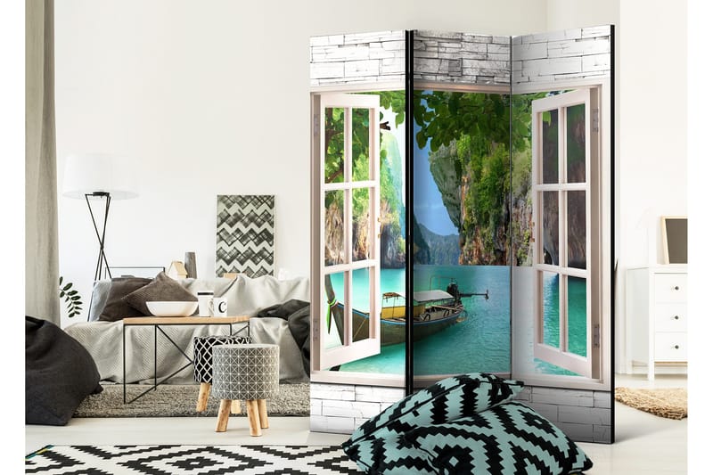 Rumsavdelare Thai Paradise 135x172 - Artgeist sp. z o. o. - Inredning & dekor - Dekor & inredningsdetaljer - Rumsavdelare