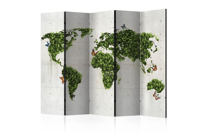 Rumsavdelare - The butterfly garden II 225x172, Artgeist sp. z o. o.