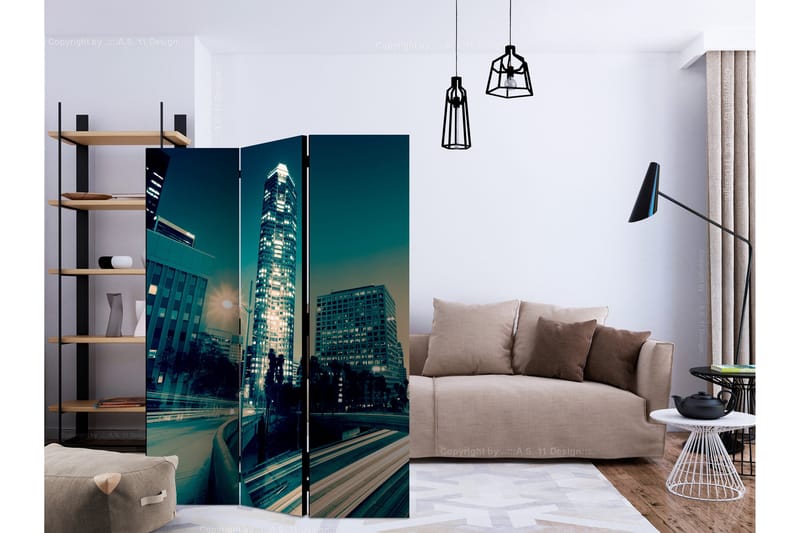 Rumsavdelare - The streets of Los Angeles 135x172 - Artgeist sp. z o. o. - Inredning & dekor - Dekor & inredningsdetaljer - Rumsavdelare