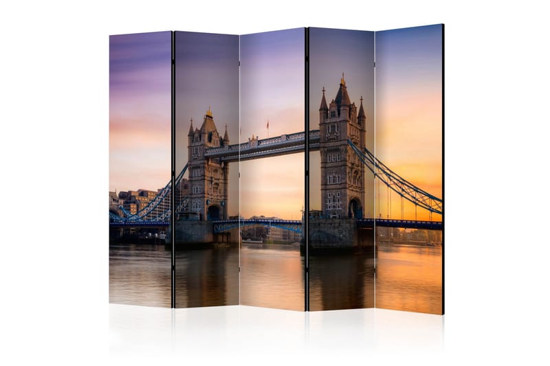 Rumsavdelare - Tower Bridge at dawn II 225x172, Artgeist sp. z o. o.