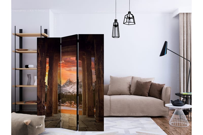 Rumsavdelare Trail of Rocky Temples 135x172 cm - Artgeist sp. z o. o. - Inredning & dekor - Dekor & inredningsdetaljer - Rumsavdelare