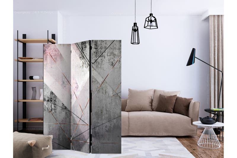 RUMSAVDELARE Triangular Perspective 135x172 cm - Artgeist sp. z o. o. - Inredning & dekor - Dekor & inredningsdetaljer - Rumsavdelare