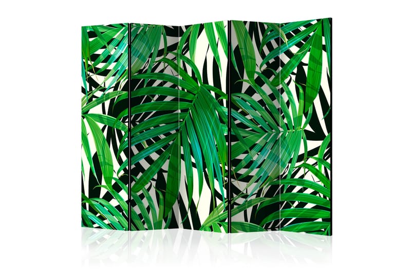 RUMSAVDELARE Tropical Leaves II 225x172 cm - Artgeist sp. z o. o. - Rumsavdelare