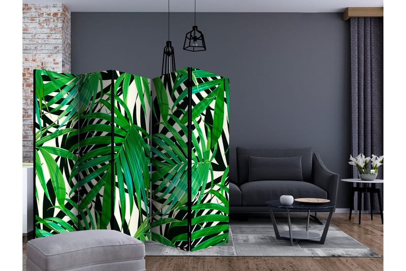Rumsavdelare Tropical Leaves II 225x172 cm - Artgeist sp. z o. o. - Inredning & dekor - Dekor & inredningsdetaljer - Rumsavdelare